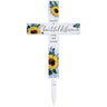 Solar "Beautiful Difference" Cross Stake - Evergreen Home and Floral