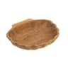 A&B Teak Seashell Plate 8" x 6.5" - Decorative Plates Merchandise