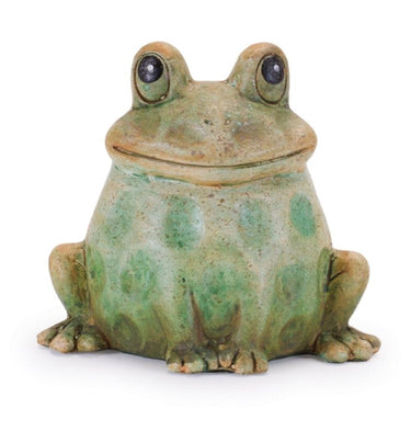 Terracotta Green Frog (2 Sizes) - Evergreen Home and Floral