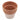 A&B Terracotta Swirl Pot Small 7" x 7" - Pots Merchandise
