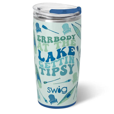 Swig Tumbler 22oz- Errbody At The Lake - Tumblers Merchandise