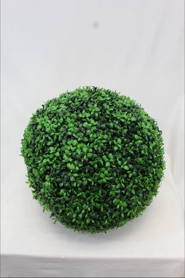 Supreme UV Boxwood Ball 16"D - Artificial Shrubs Silk