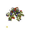 UV Petunia Hanging Bush Red - White - Blue 26" - Evergreen Home and Floral