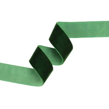 La Ribbons Velvet Ribbon Spruce 1"Wx10yd - Ribbons & Trim Ribbon