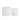 A&B White Ceramic Geometric Planter (2 Sizes) 6-7" - Uncategorized Merchandise