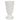 A&B White Embossed Vase 5" x 10" - Vases Merchandise