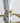 A&B White-Gold Ceramic Bow Vase 6" x 12 - Vases Merchandise