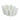 A&B White Wavy Planter 10" - Uncategorized Merchandise