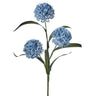 Regency Wild Foam Alium Spray Blue 20" - Artificial Flowering Plants Silk