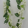 Golden Bell Wisteria Garland Cream 6' - Uncategorized Silk