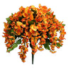 GSC Wisteria Hanging Bush Pumpkin - Artificial Flowering Plants Silk