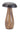 Melrose Wood/Aluminum Mushrooms (3 Sizes) - Uncategorized Merchandise