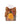 Aromatique Pumpkin Spice potpourri in a clear bag with orange plaid ribbon