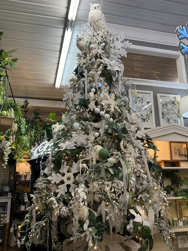 Sage and Snowfall Tree