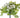 AmBest Clover Flower Bush Cream 9" - Uncategorized Silk