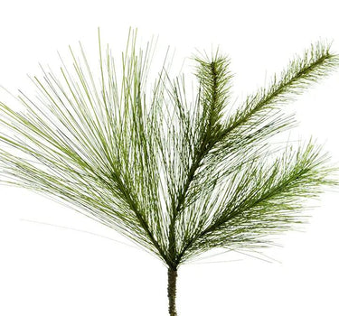 Evergreen Spray Green 15-inch silk artificial pine branches