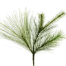 Evergreen Spray Green 15-inch silk artificial pine branches