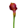 AmBest Calla Lily Spray Burgundy 18" - Uncategorized Silk