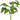 AmBest Peacock Plant 30" - Silk