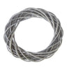 Willow Vine Wreath silk, gray bleached, 12in AmBest