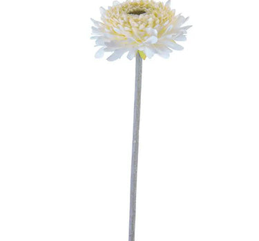 AmBest Chrysanthemum Stem Cream-White 18.5" - Uncategorized Silk