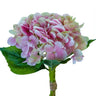 AmBest Mophead Hydrangea Bundle (x3) Pink/Cream 13.5" - Uncategorized Silk