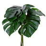 AmBest Monstera Leaf Bundle Dark Green 20.5" - Uncategorized Silk