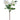 AmBest Open Rose Spray White 26" - Artificial Flowering Plants Silk
