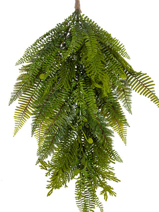 Varigated Fern Tear Drop Green 36"