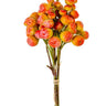 AmBest Berries Bundle Orange 14.5" - Artificial Non-Flowering Plants Silk