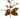AmBest Magnolia Leaf Branch Gold/Brown 37" - Artificial Non-Flowering Plants Silk