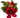 Magnolia Buds Leaves Pick silk red/green, 20-inch stem by AmBest