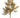 Silk glitter diamond bundle 23-inch tree by AmBest, iridescent silver gems on gold branches