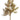 Silk glitter diamond bundle 23-inch tree by AmBest, iridescent silver gems on gold branches
