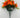 Fortune Carnation Bush Orange 18” - Silk
