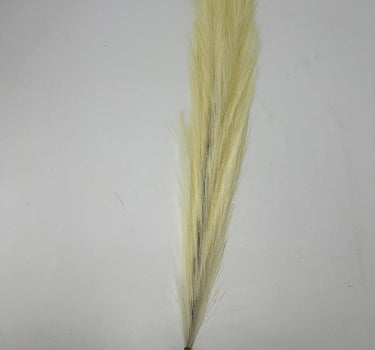 Select Bushy Pampas Grass Spray 43" Cream - Artificial Non-Flowering Plants Silk