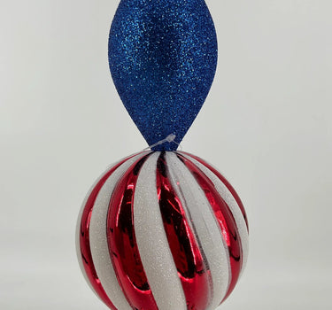 Direct Export 4th Of July Finial 18"H - Uncategorized Merchandise
