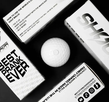 Wholesale Gift Experts Shock'd Golf Balls - Incognito - Golf Balls Merchandise