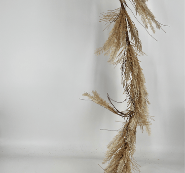 Allstate Rattail Grass Garland 6' - Garlands Silk