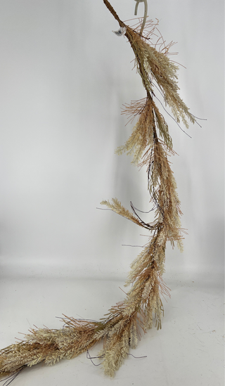 Rattail Grass Garland 6'