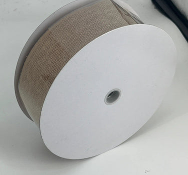Jascotina Inc Burlap Ribbon 2.5x25yd - Ribbons & Trim Ribbon