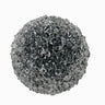 Supreme Glitter Iced Ball Ornament Black 4" - Holiday Ornaments Merchandise