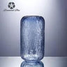 Diamond Star Blue Glass Vase 10.5"H x 6"D - Merchandise