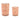 Melrose Glass Pink Candle Holder (2 Sizes) - Uncategorized Merchandise
