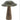 Melrose Wood Floral Mushroom (2 Sizes) - Uncategorized Merchandise