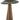 Melrose Wood Floral Mushroom (2 Sizes) - Uncategorized Merchandise
