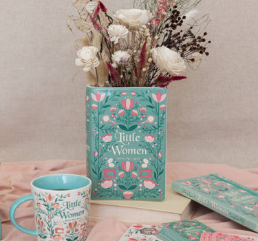 Little Women Large Book Vase