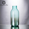 Diamond Star Blue Glass Vase 5.5"D x 14.6"H - Vases Merchandise