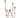 Iron Taper Candle Holder 17”H