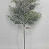 Le Fleur Cedar Spray Snowed 15.5" - Artificial Non-Flowering Plants Silk